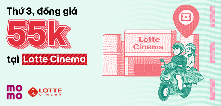 Ưu đãi hơi tại rạp Lotte Cinema